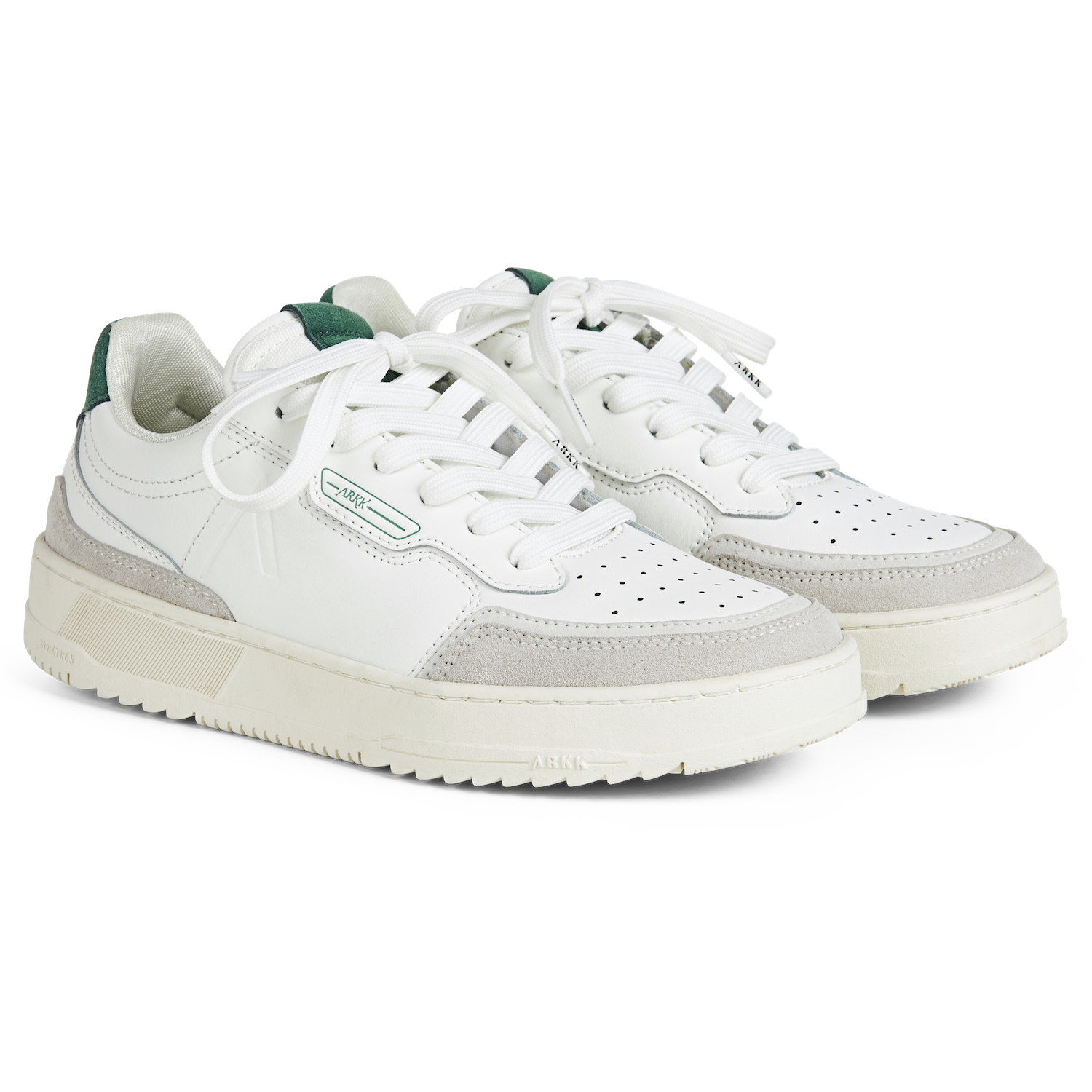 ARKK SMU Novaklass Leather Stratr65 | White Evergreen | Men Novaklass
